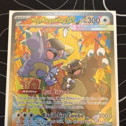 Mega Kangaskhan ex MEGA EVOLUTION 182/132 SIR Secret IIIustration Rare Pristine.