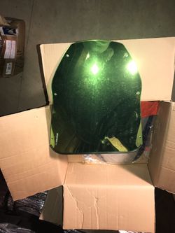 KAWASAKI ZX12R GREEN CHROME WINDSCREEN