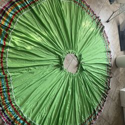 double wide professional folkloric skirt