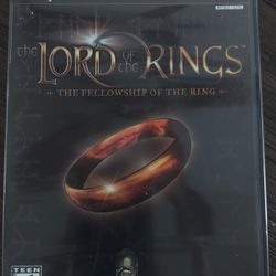 Playstation 2 Lord Of The Rings Video Game