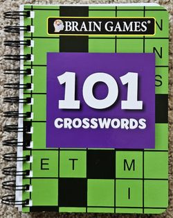 Brain Games 101 Crossword Puzzles