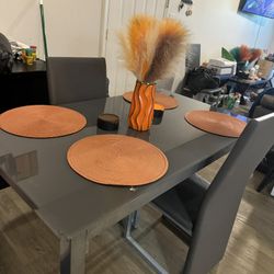 Dining Room Table With Decor