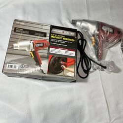 Chicago Electric 1/2" Impact Wrench No. 68099. Nib. W brushes & Manual Nice Tool