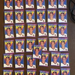 Lot 37 Wally Joyner Donruss MVP Baseball Cards