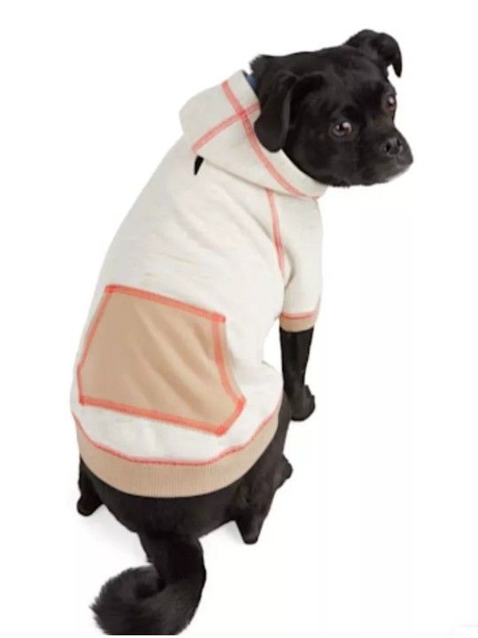 Youly The Free Spirit Dog Hoodie Sweatshirt Sweater XS Weathered Beige 11-13"