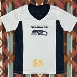 NFL Seattle Seahawks FlagFootball Reversible Jersey AugustaSportswear YOUTH Large. 