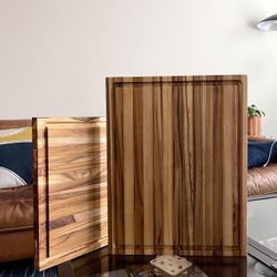18 x 14” Teak Wood Cutting/ Serving board- Deep Discount