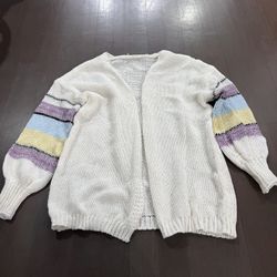 Women's sweater cardigan. Size M