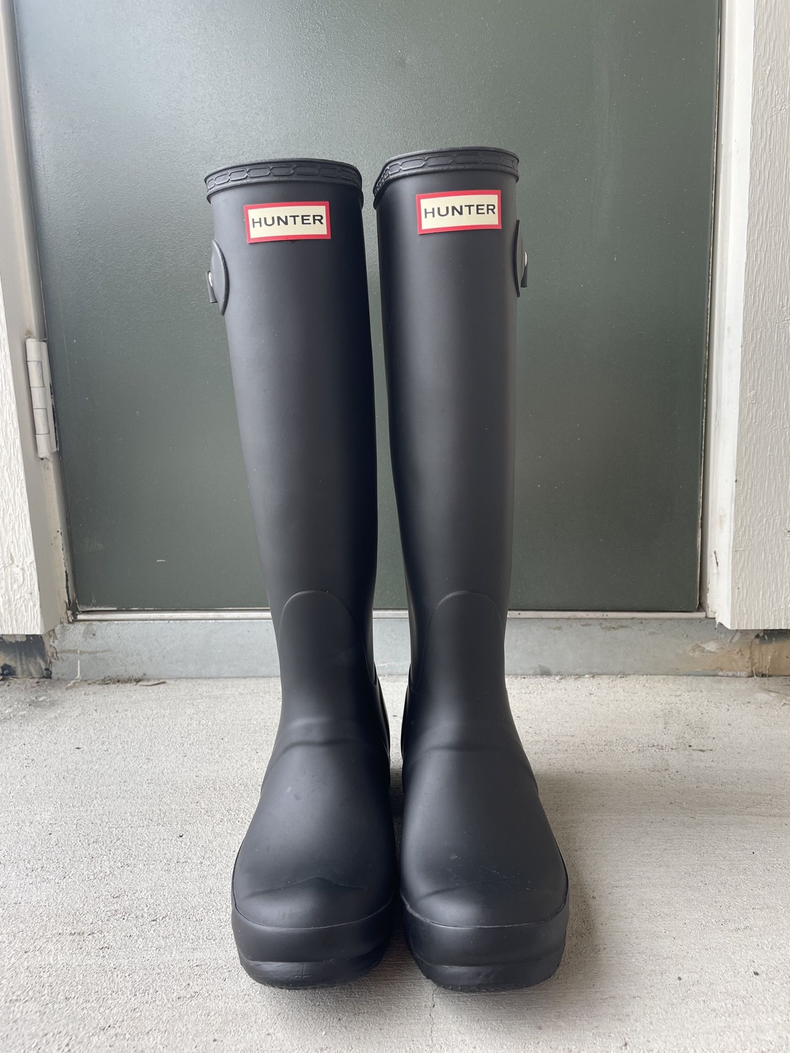 Hunter Tall Rain Boots Womens Size 6