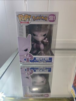 🔥 Pokémon Mewtwo Funko Pop #581 – Vinyl Figure New in Box ⚡