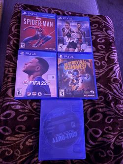 PS4 Video Games $90 For All Or $20 Each 
