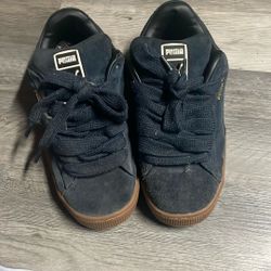 Puma Suede Navy Blue Gum 