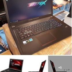 ASUS ROG STRIX GL753VE 17.3” Gaming Core i7 (16GB, 256GB SSD, 1TB HDD) GTX 1050 WINDOWS  11 