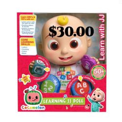 CoCoMelon Interactive Learning JJ Doll