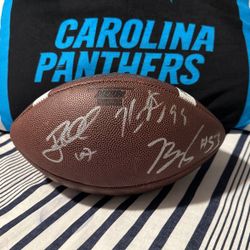 2018-19 Carolina Panthers Autographed Football
