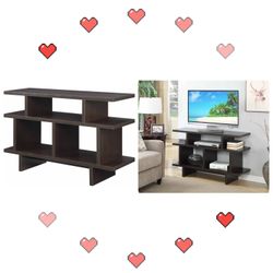 Modern Espresso New 48-55inch TV Stand/Console Table/Organizer