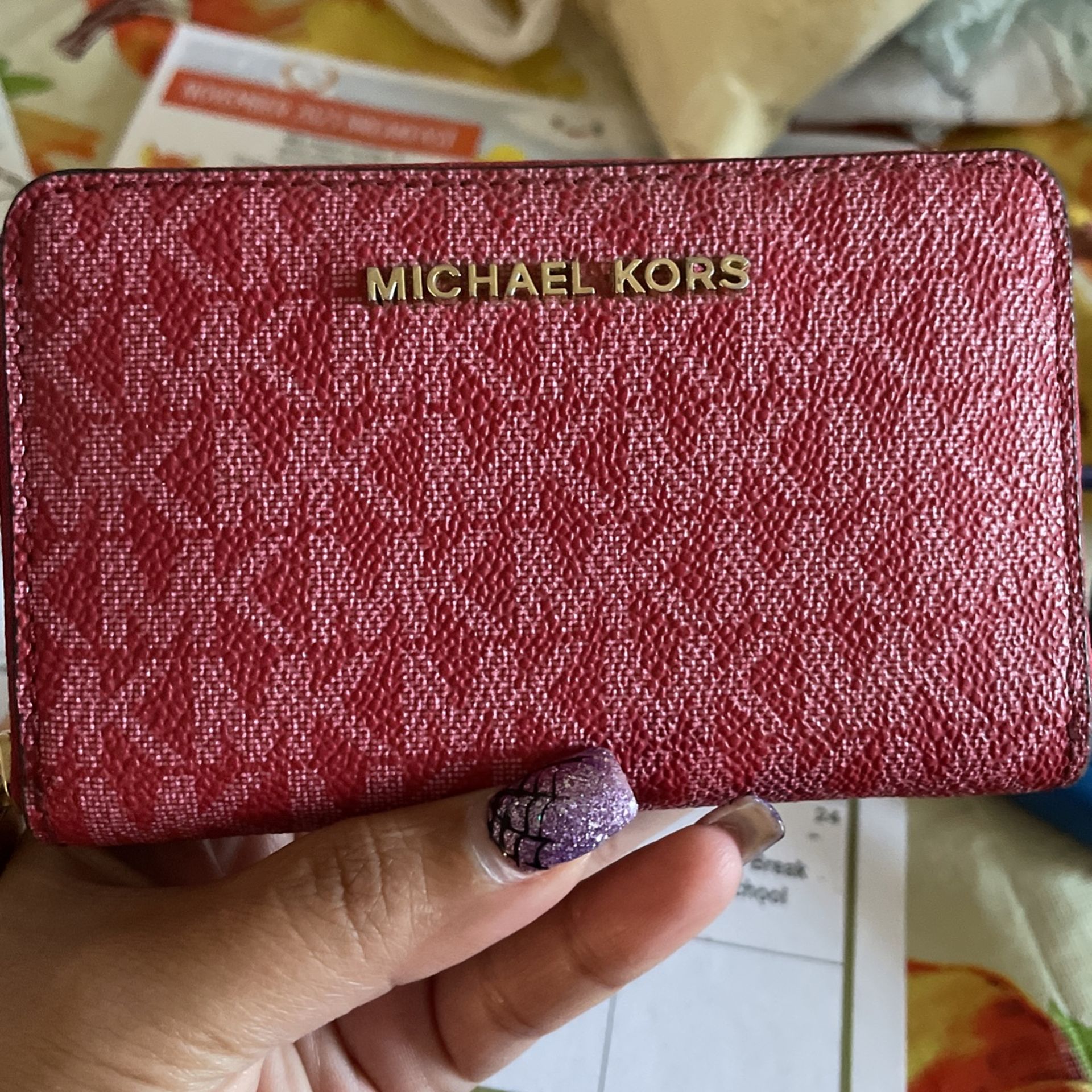 Michael Lord Leather Wallet 