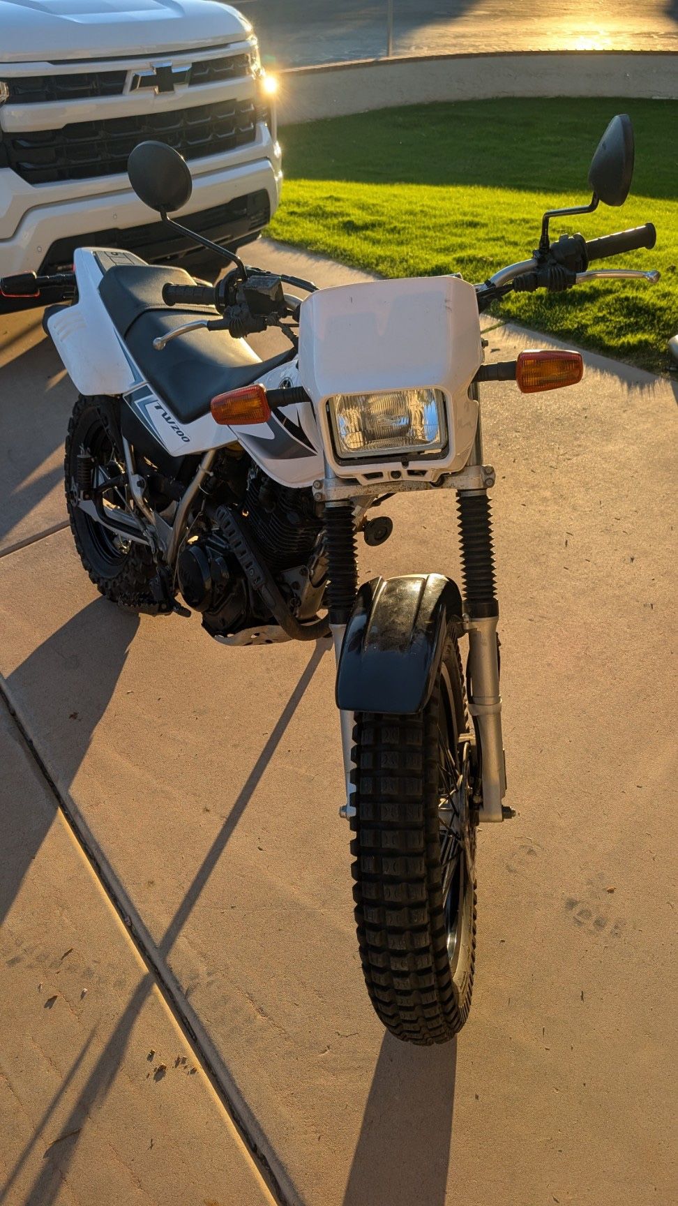 2008 Yamaha TW big wheel