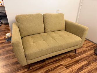 Mid-Century Modern Loveseat Sofa