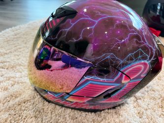 Icon Airflight Synthwave motorcycle helmet