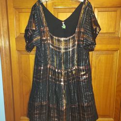 WOMENS LARGE FREE PEOPLE BLOUSE 