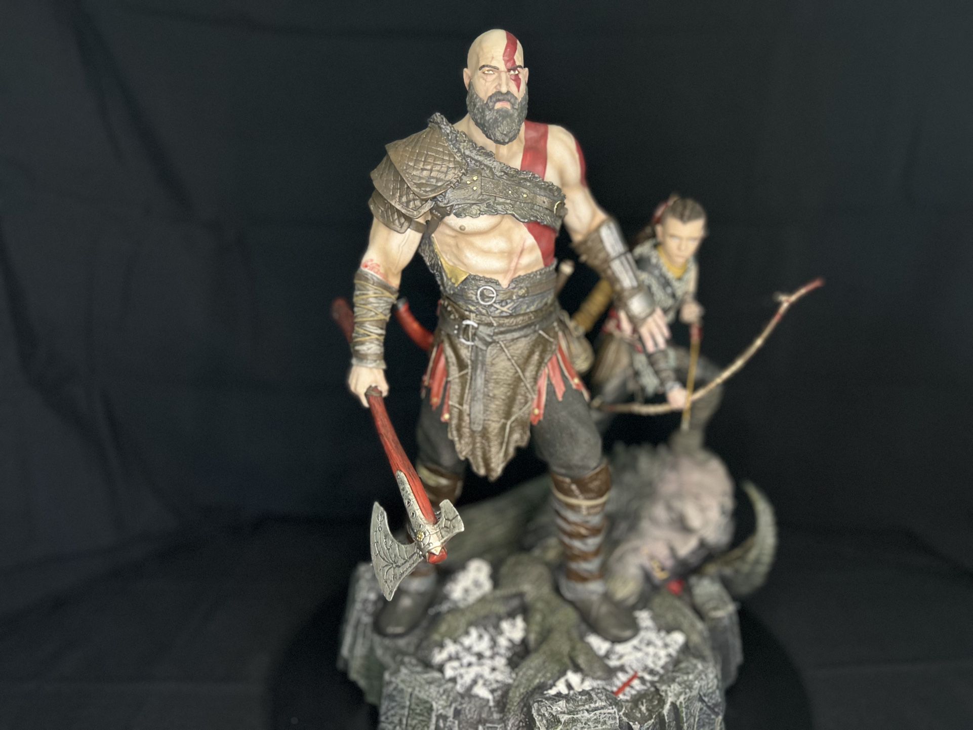 God of War Kratos and Atreus 1/6 Scale Statue Limited 277 Of 750!