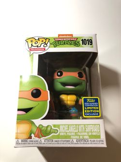 Funko Pop Michelangelo Ninja Turtle SDCC Limited