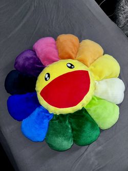 Takashi Murakami Flower Plush Cushion XL