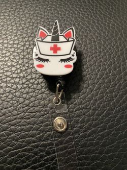 Nurse badge reel
