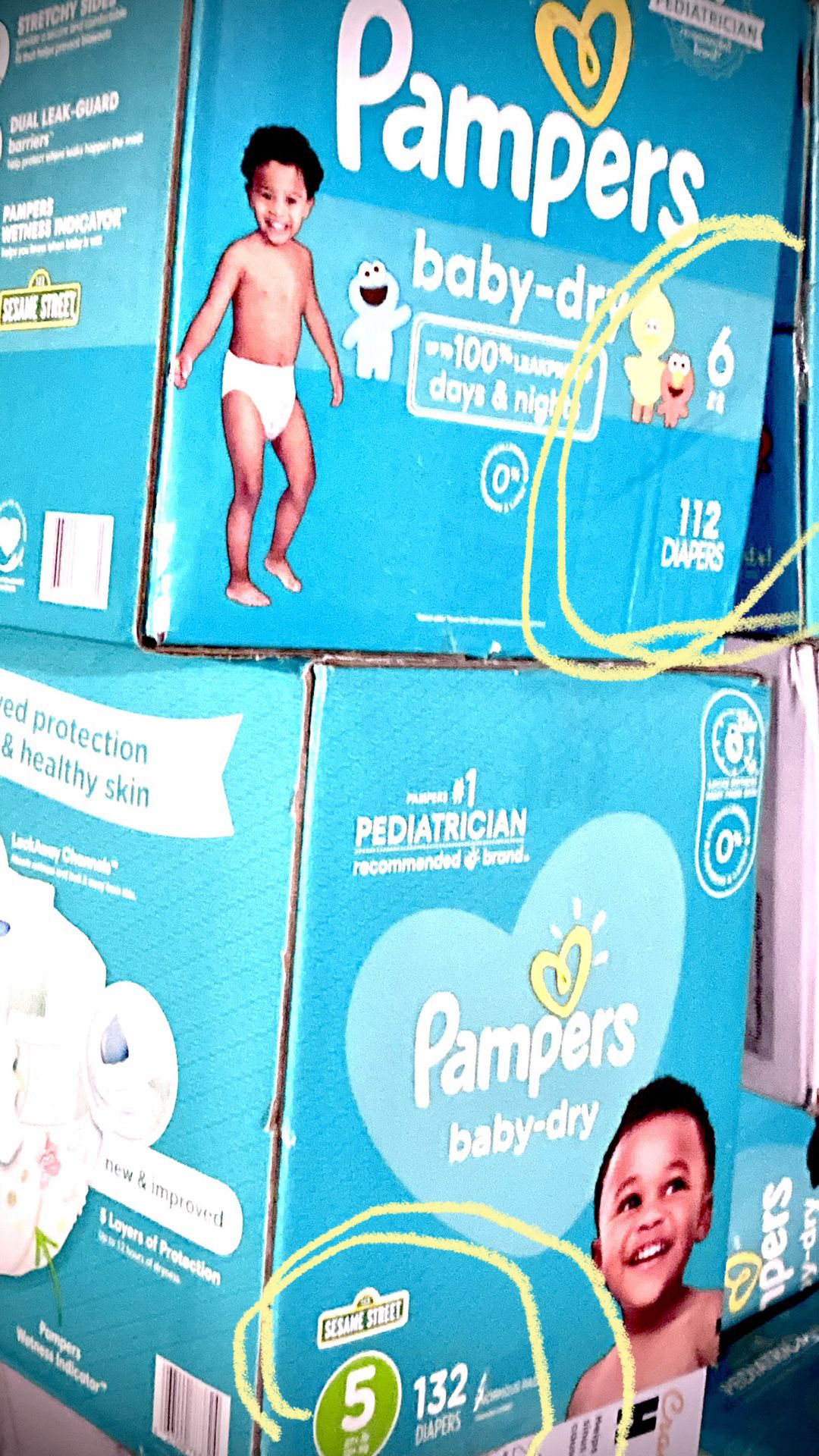 Pampers 2,5,6