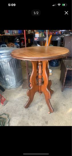 Wood accent Table