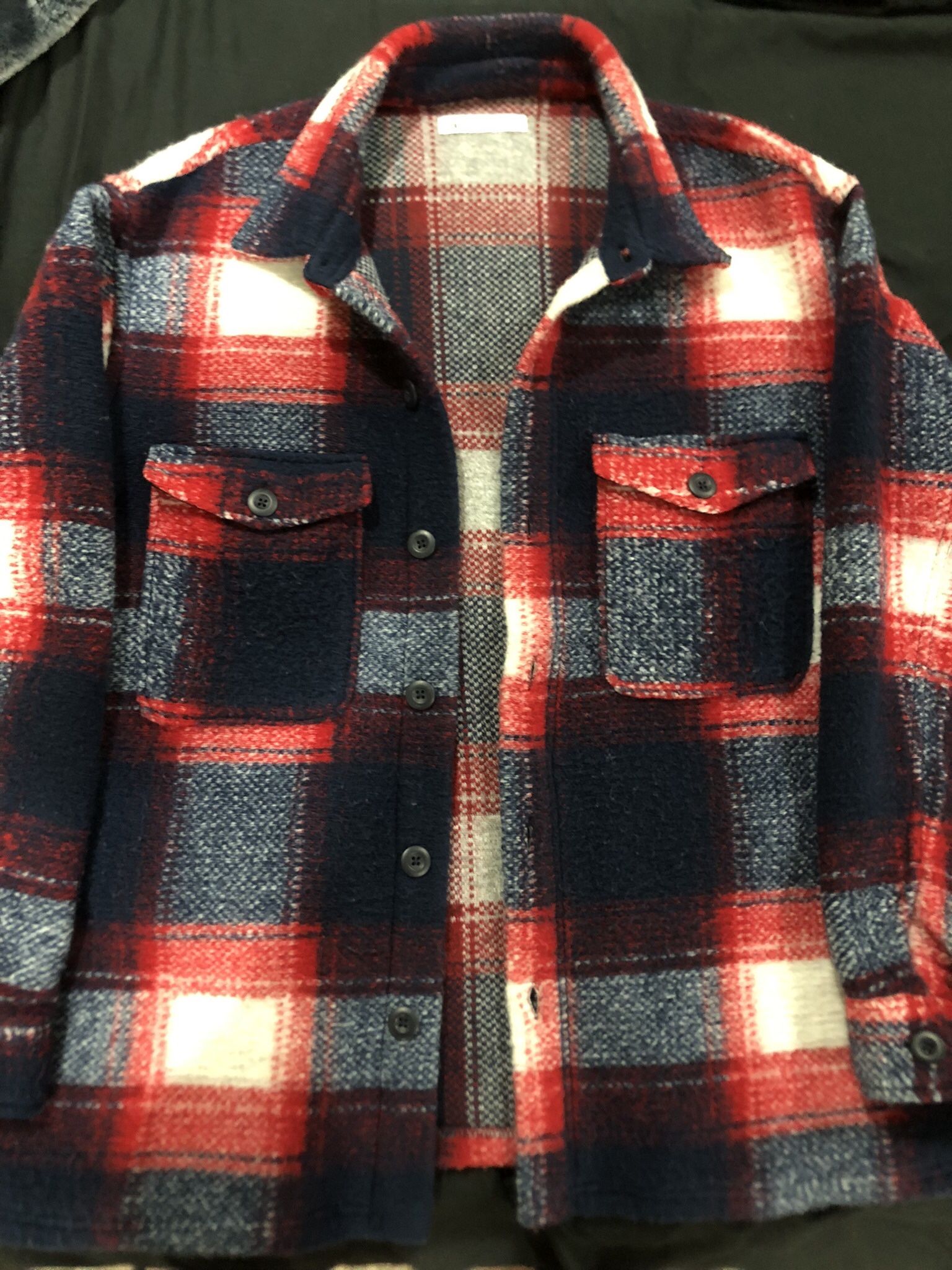 ZARA Overshirt Flannel Jacket