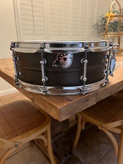 Pork pie steel snare 14x5.5