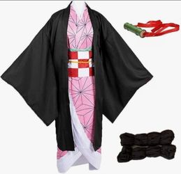 Child/Kid Nezuko Costume - Size: 130 (7/8yrs)