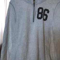 Love Pink Quarter Zip Sweatshirt 