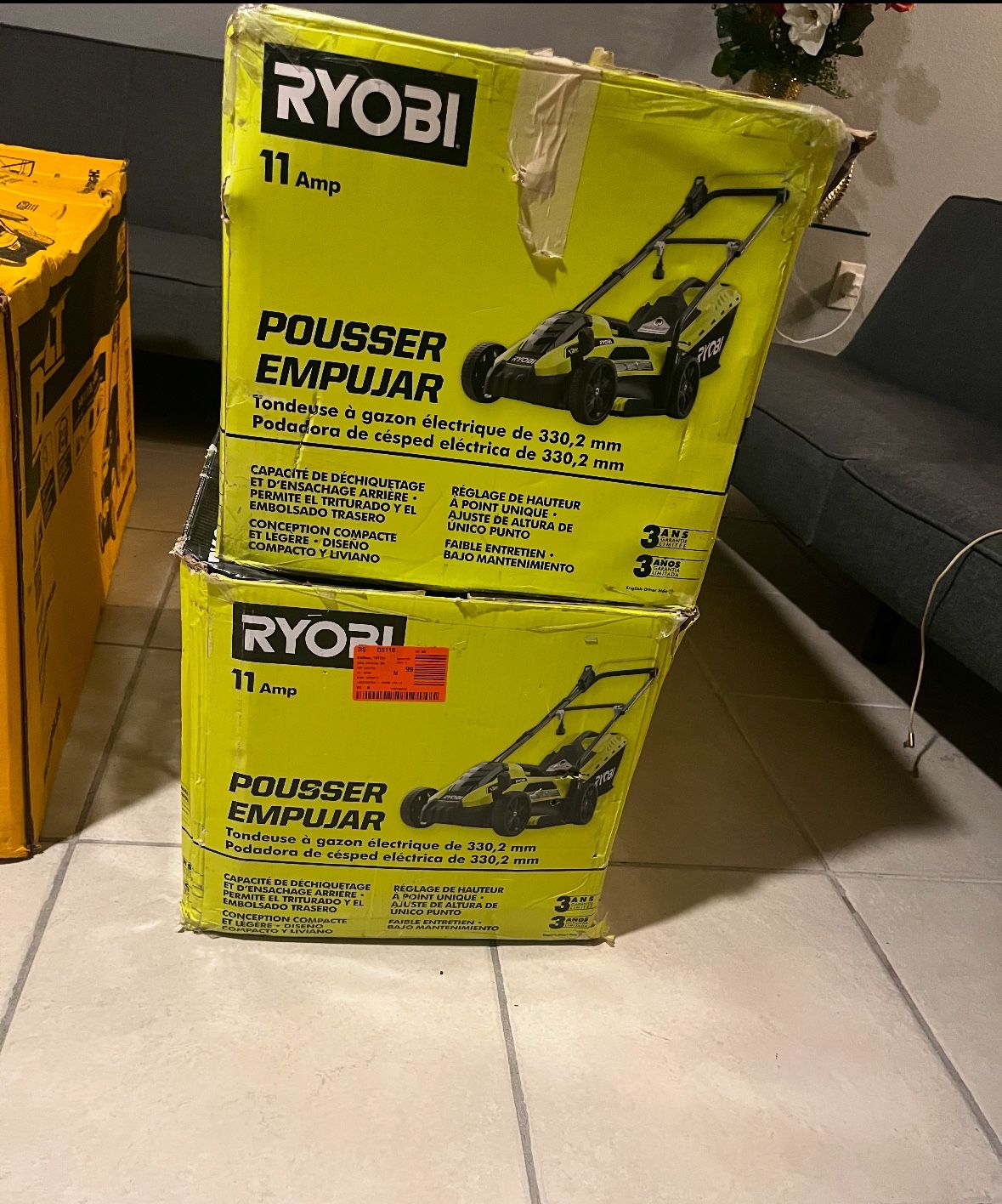 Ryobi Electric 13 In Mower