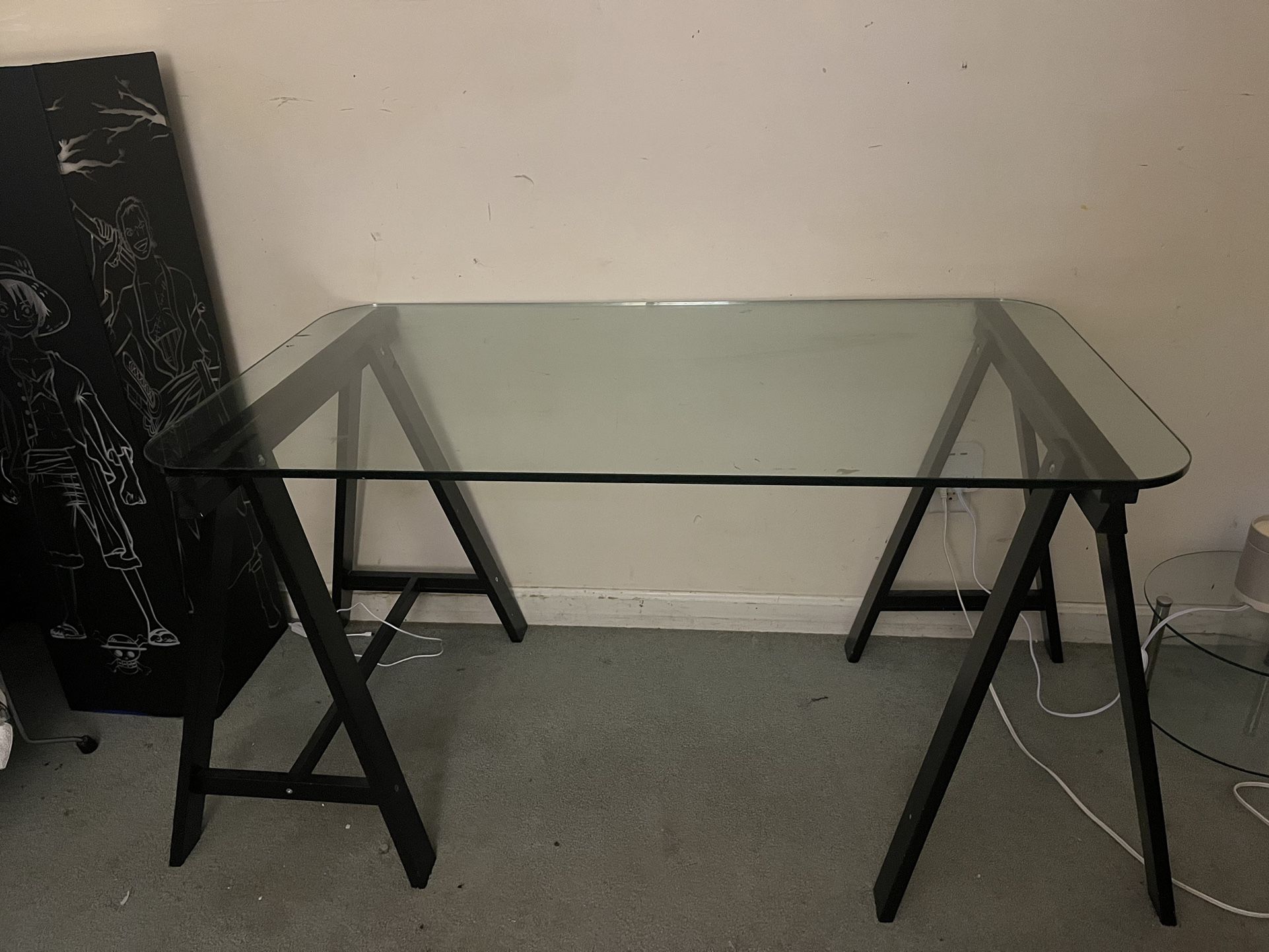 glass table