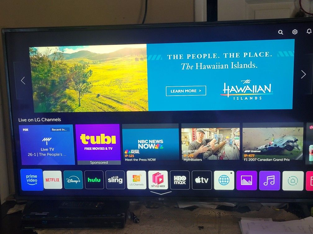 50 LG SMART TV 
