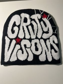 Beanie GRVTY VISIONS Black/white