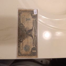 1899 $1 Black Eagle Silver Certificate 