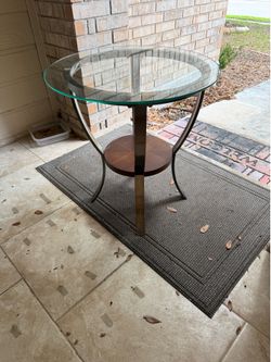 Beautiful Glass end table/ nightstand + more if interested see pics cheap cheap