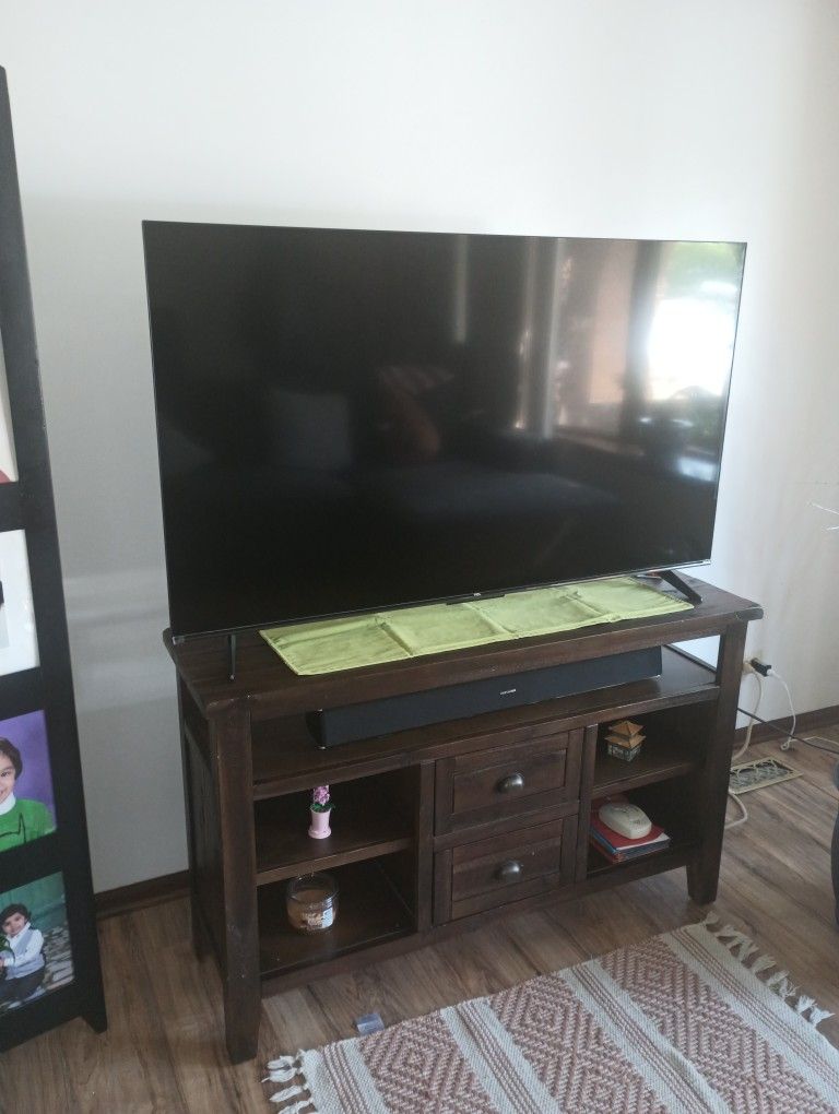 TV With Stand Roku Ready Smart TV