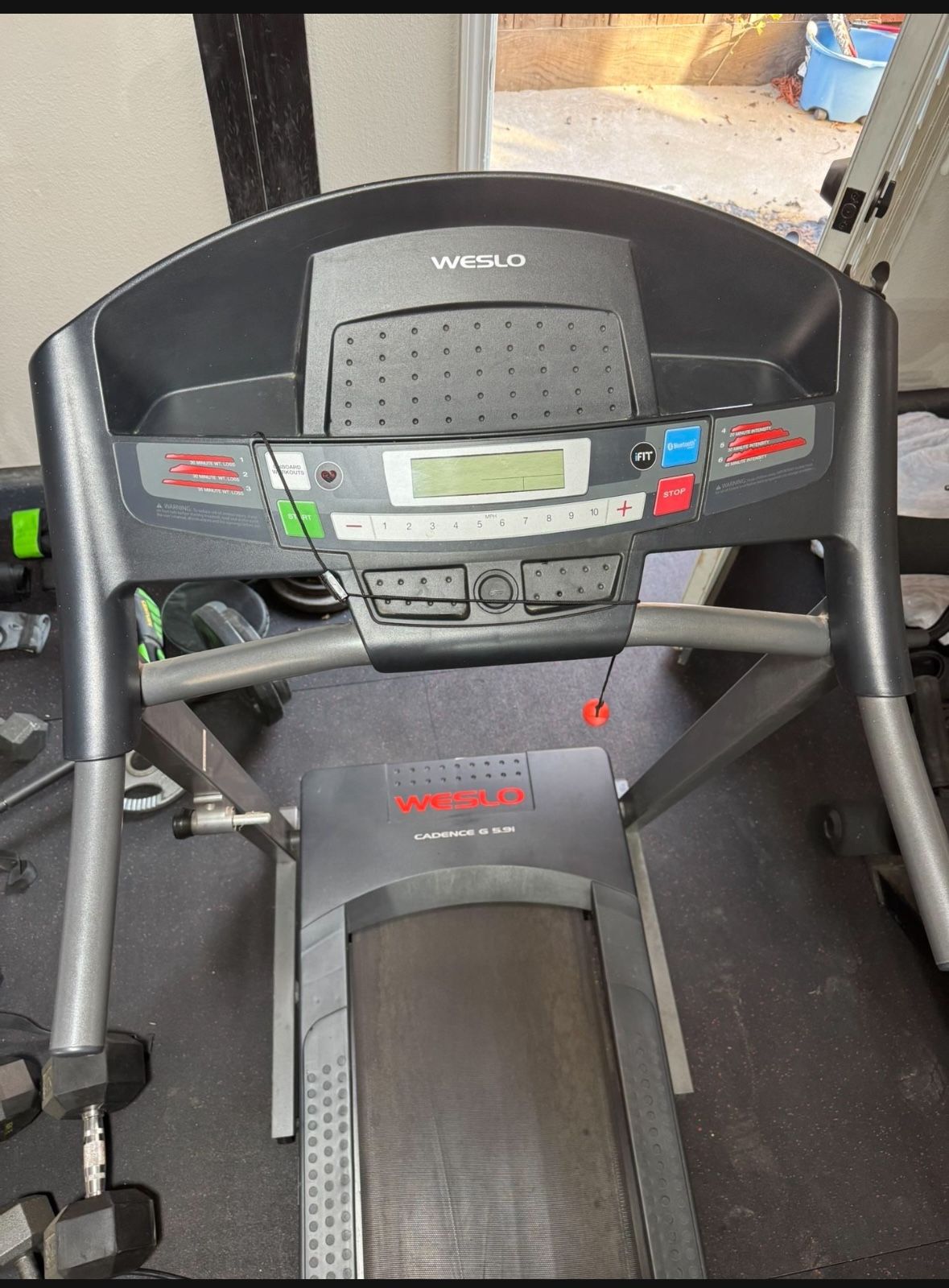 Weslo treadmill cadence g 5.9i.