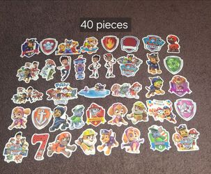 Paw Patrol Stickers Each Picture $5