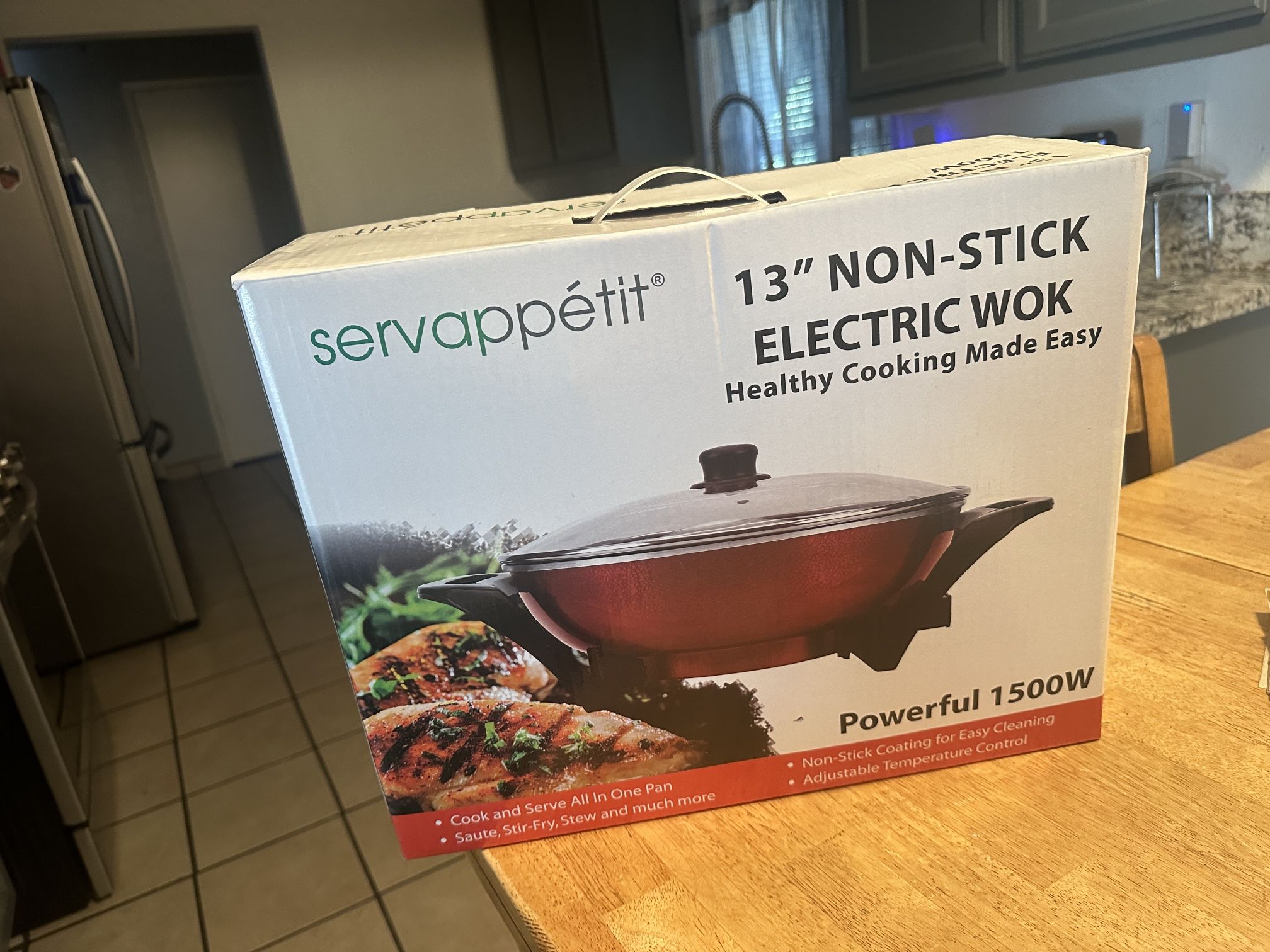 Non Stick Electric Wok