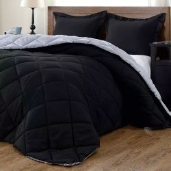 Reversible Comforter with 2 pillows