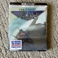 Top Gun Maverick 4K UHD Lenticular Steelbook (NEW)