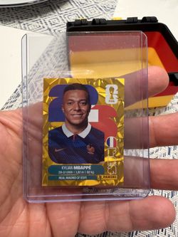 2026 Panini World Cup Online Exclusive Gold Crumple Kylian Mbappe FRA 20