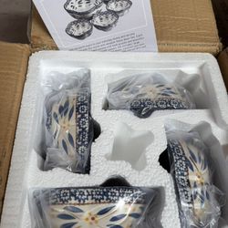 Temp Tation 5 Piece Pasta Bowl Set