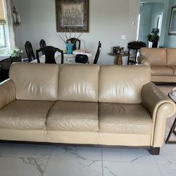 Leather Sofa Love Seat And Chair